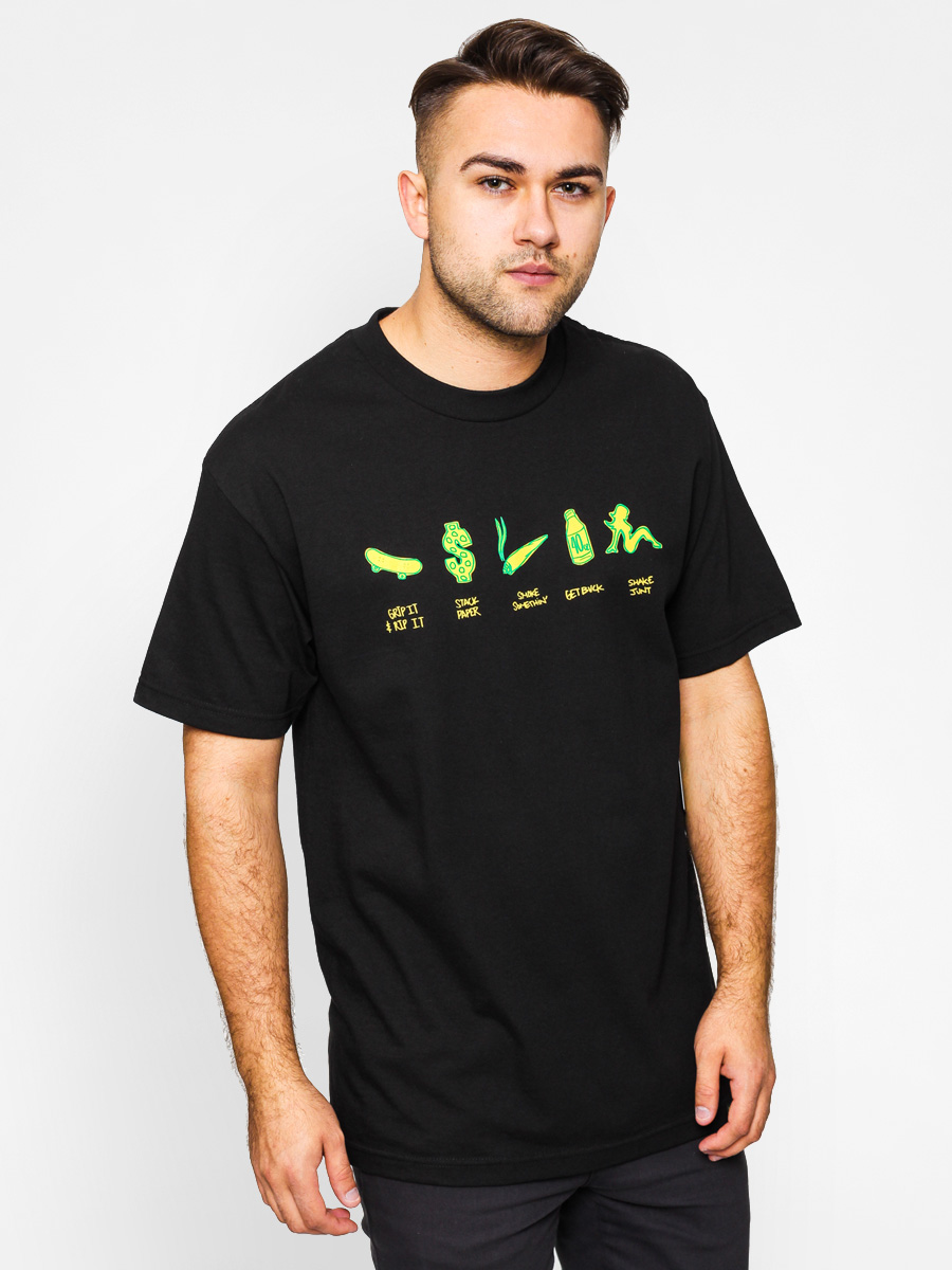 Shake Junt T-shirt Code Sketch (black)