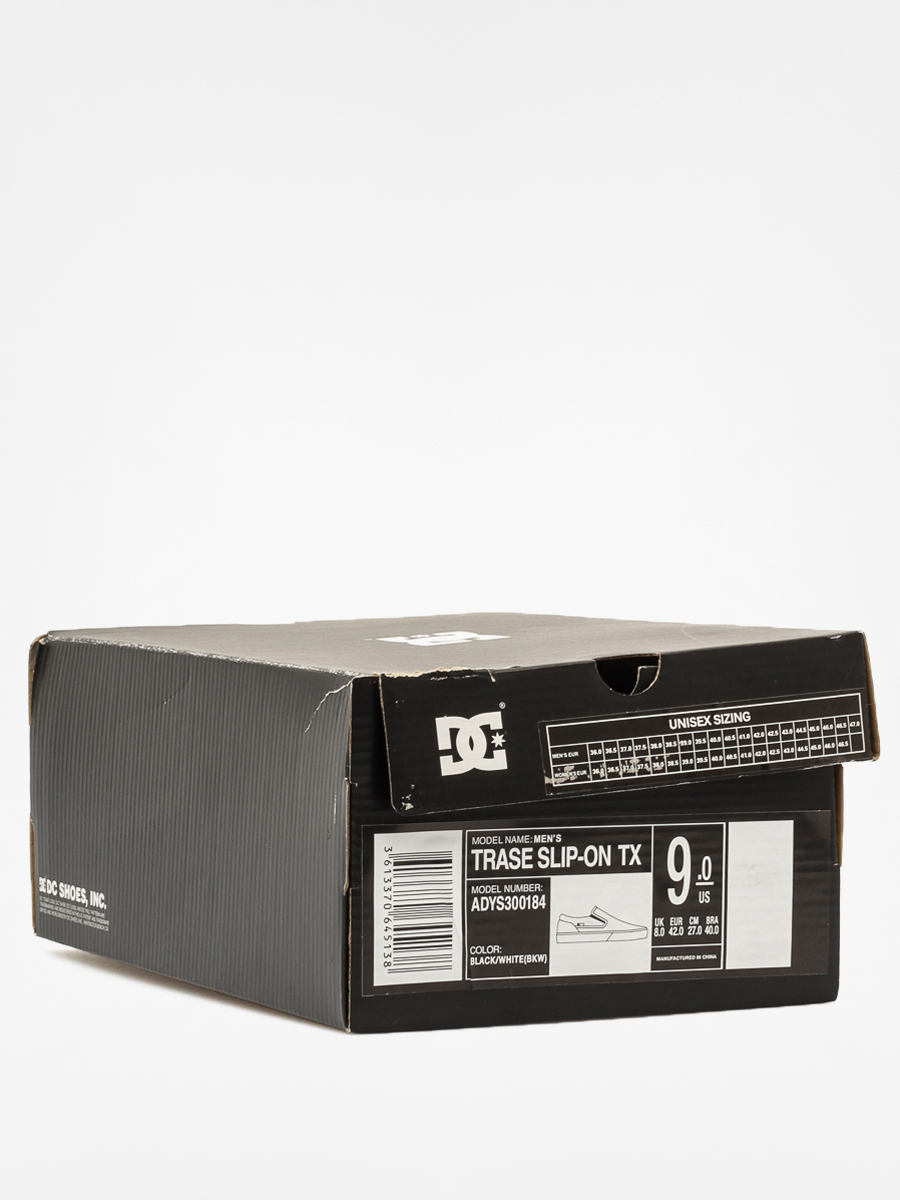 DC Schuhe Trase Slip On Tx (black/white)