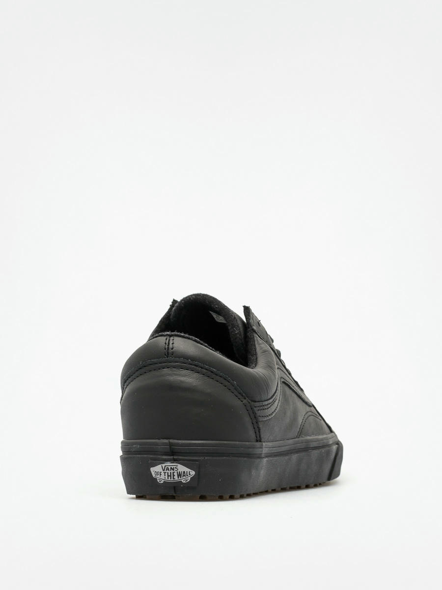 black leather vans mte