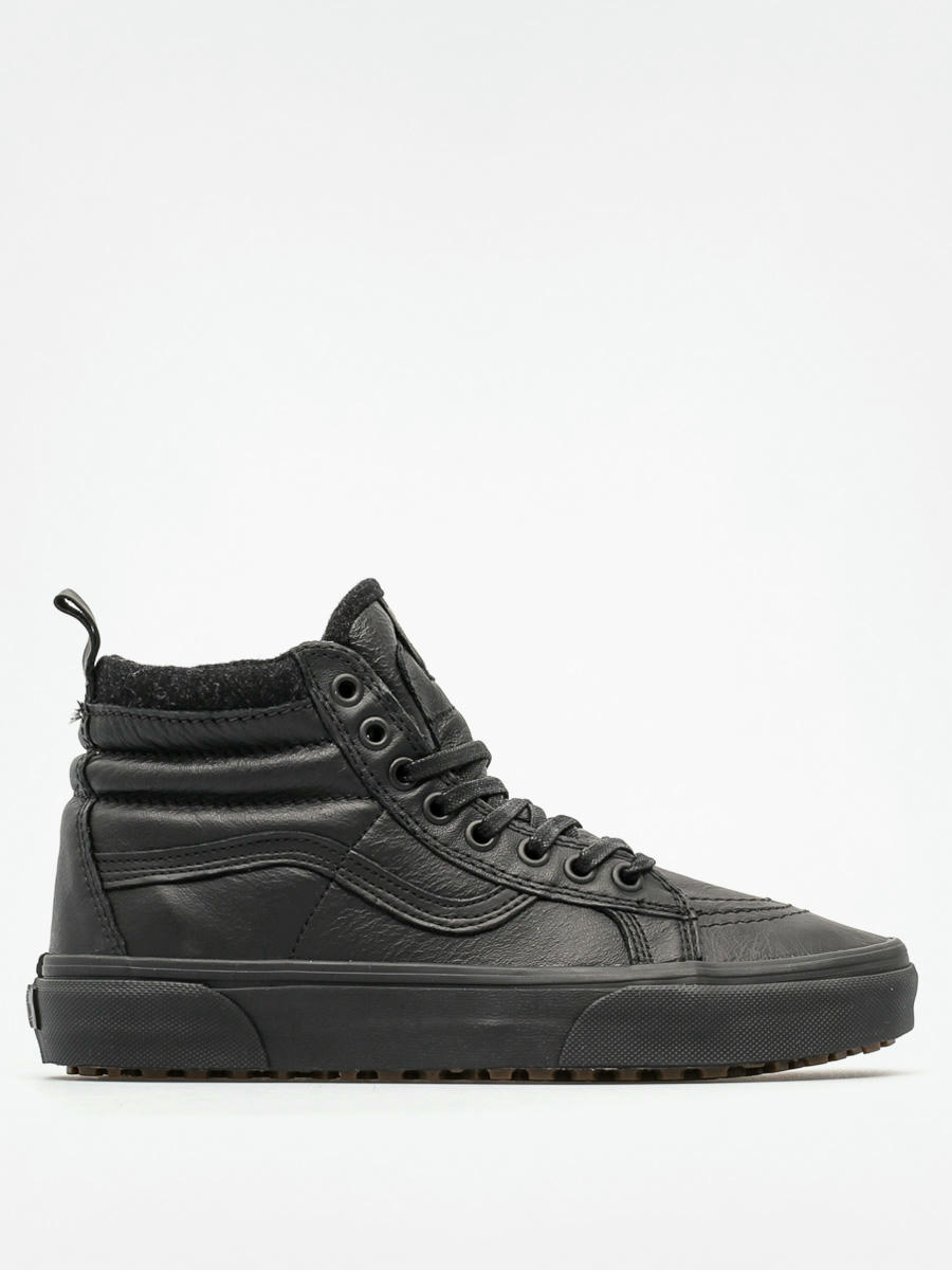 vans sk8 hi mte black leather