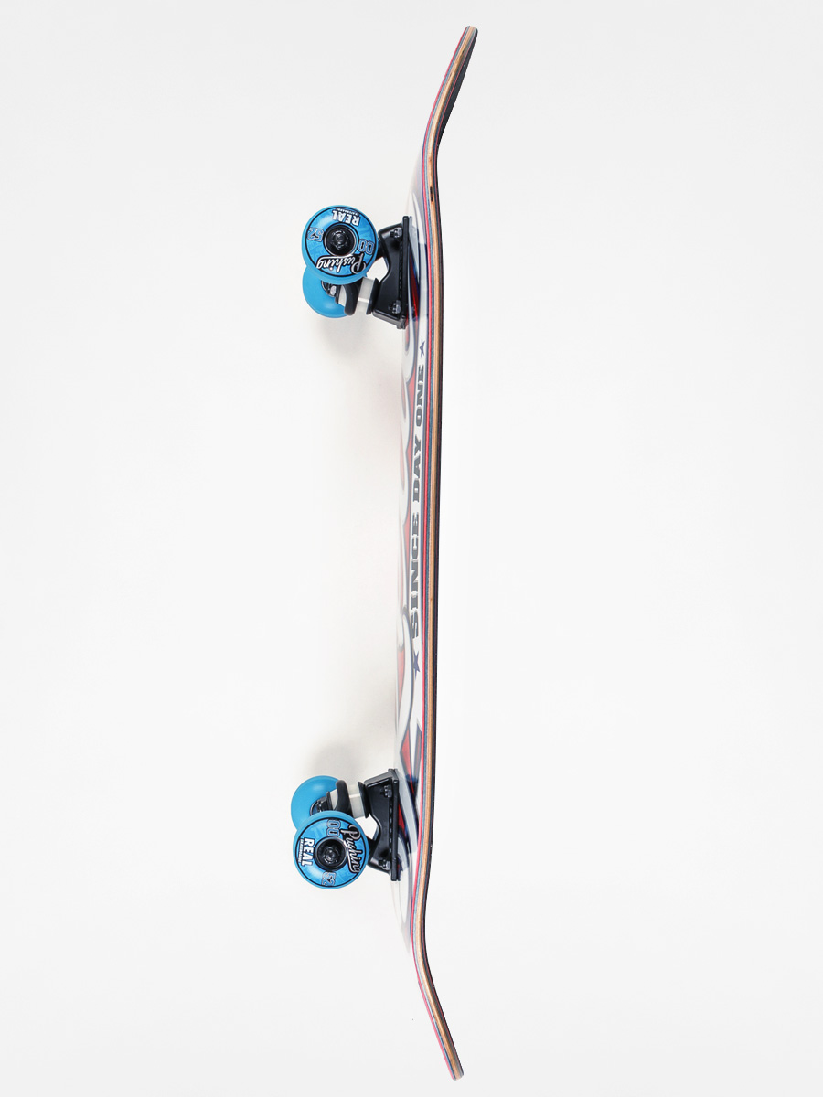 Real Skateboard Oval Custom MD (red/grey blue)