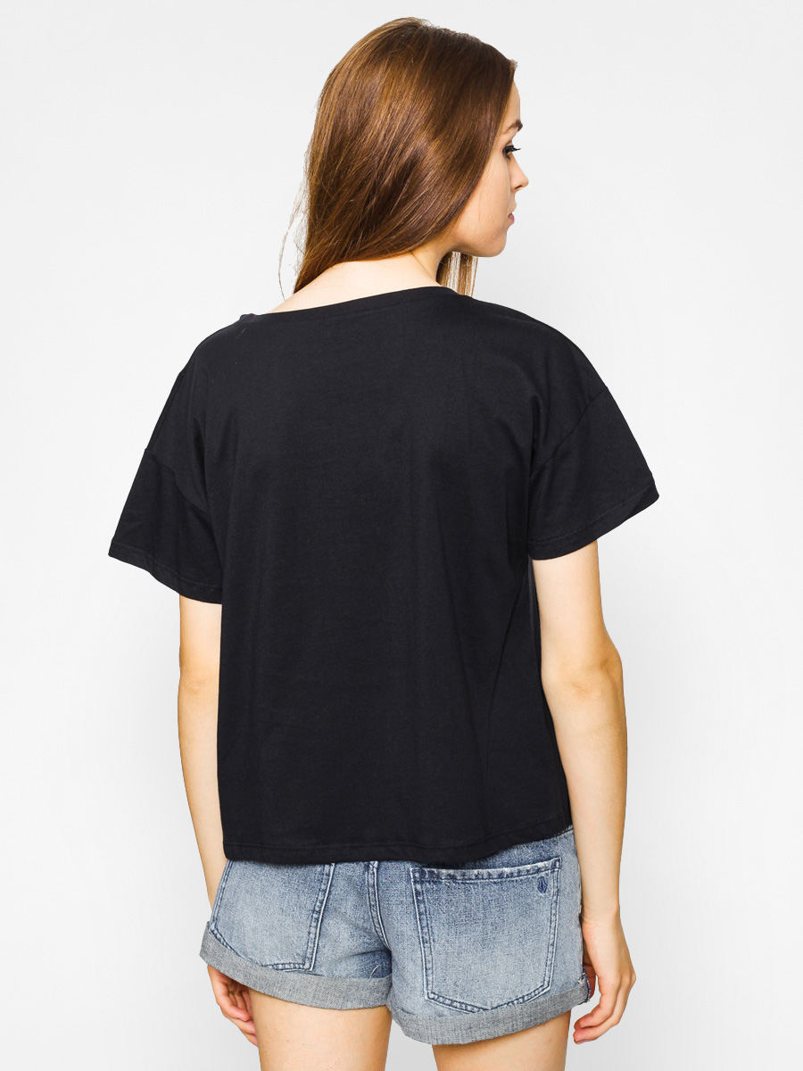 Stussy T-shirt Color Squares Boxy Tee Wmn (black)
