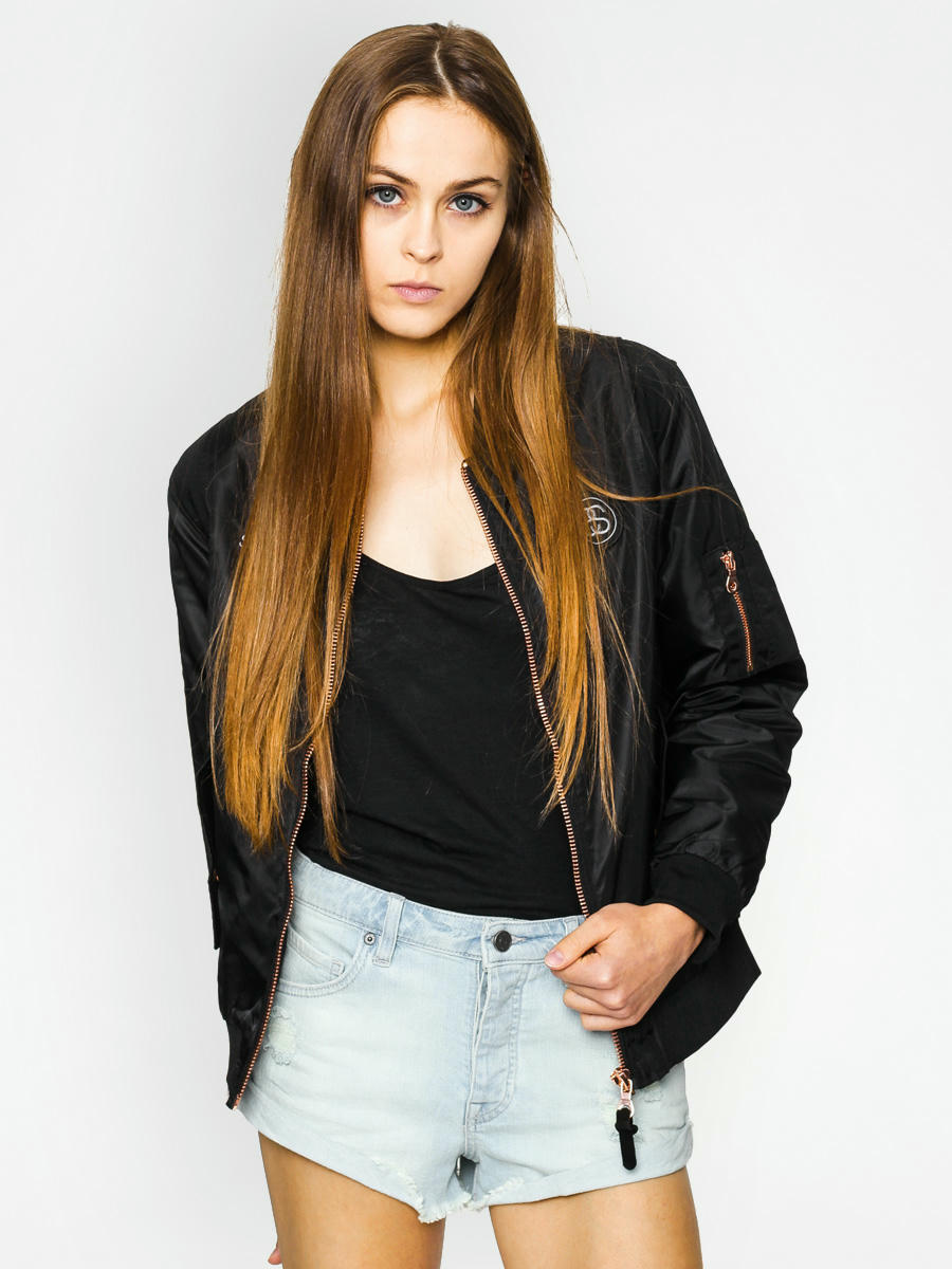 Stussy Jacket Ma 1 Jacket Wmn (black)