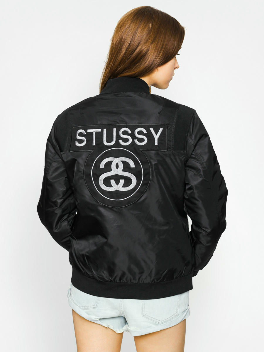 Stussy Jacket Ma 1 Jacket Wmn (black)