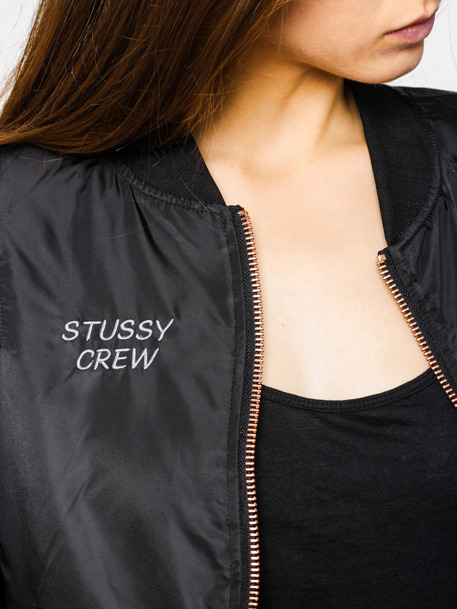 Stussy Jacket Ma 1 Jacket Wmn - black (black)