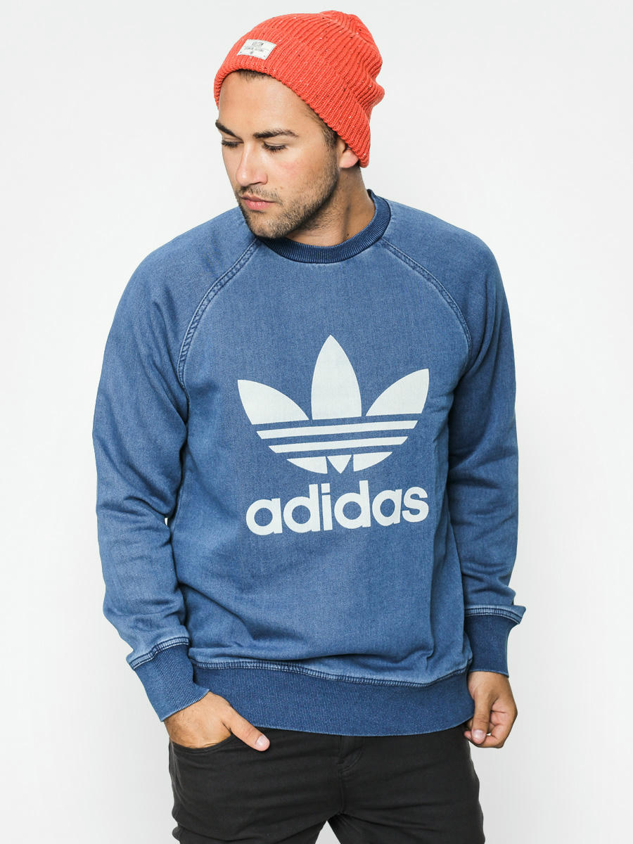 adidas denim sweatshirt