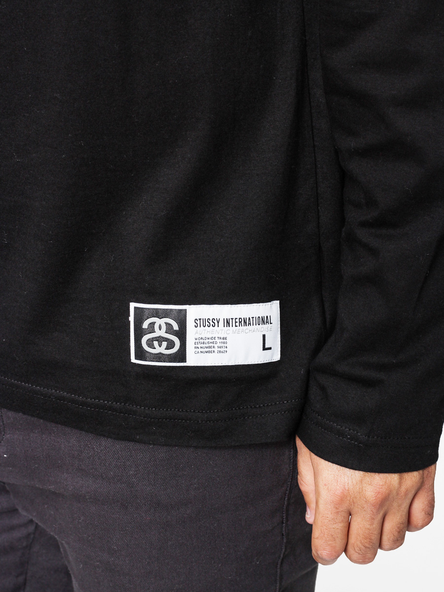 Stussy Longsleeve Star Hockey Jersey (black/white)