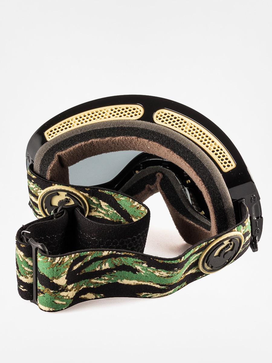 Dragon Goggles APX2 Three (hunter/dark smoke+yell/blue ion+rose)