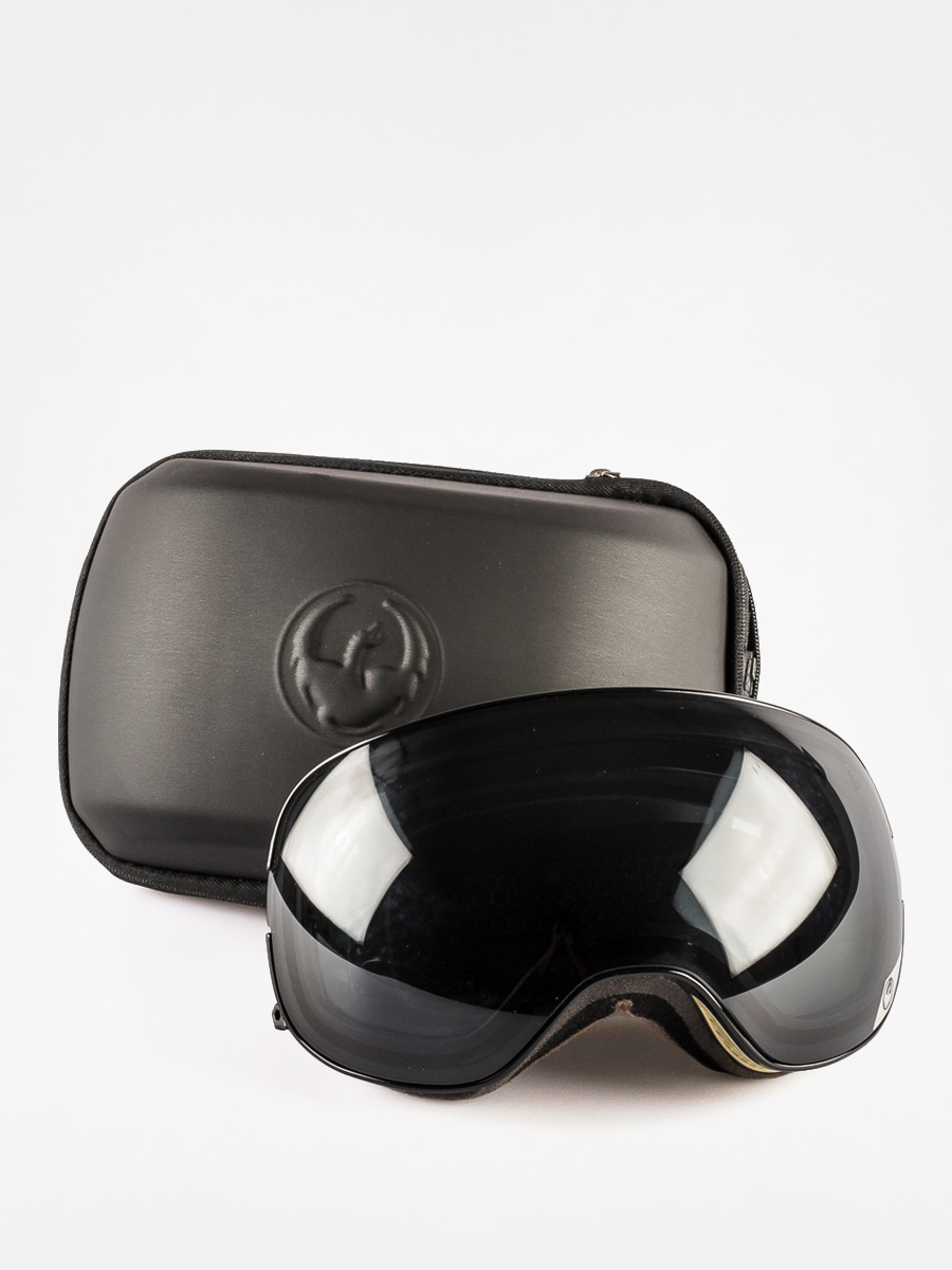 Dragon Goggles APX2 Three (hunter/dark smoke+yell/blue ion+rose)