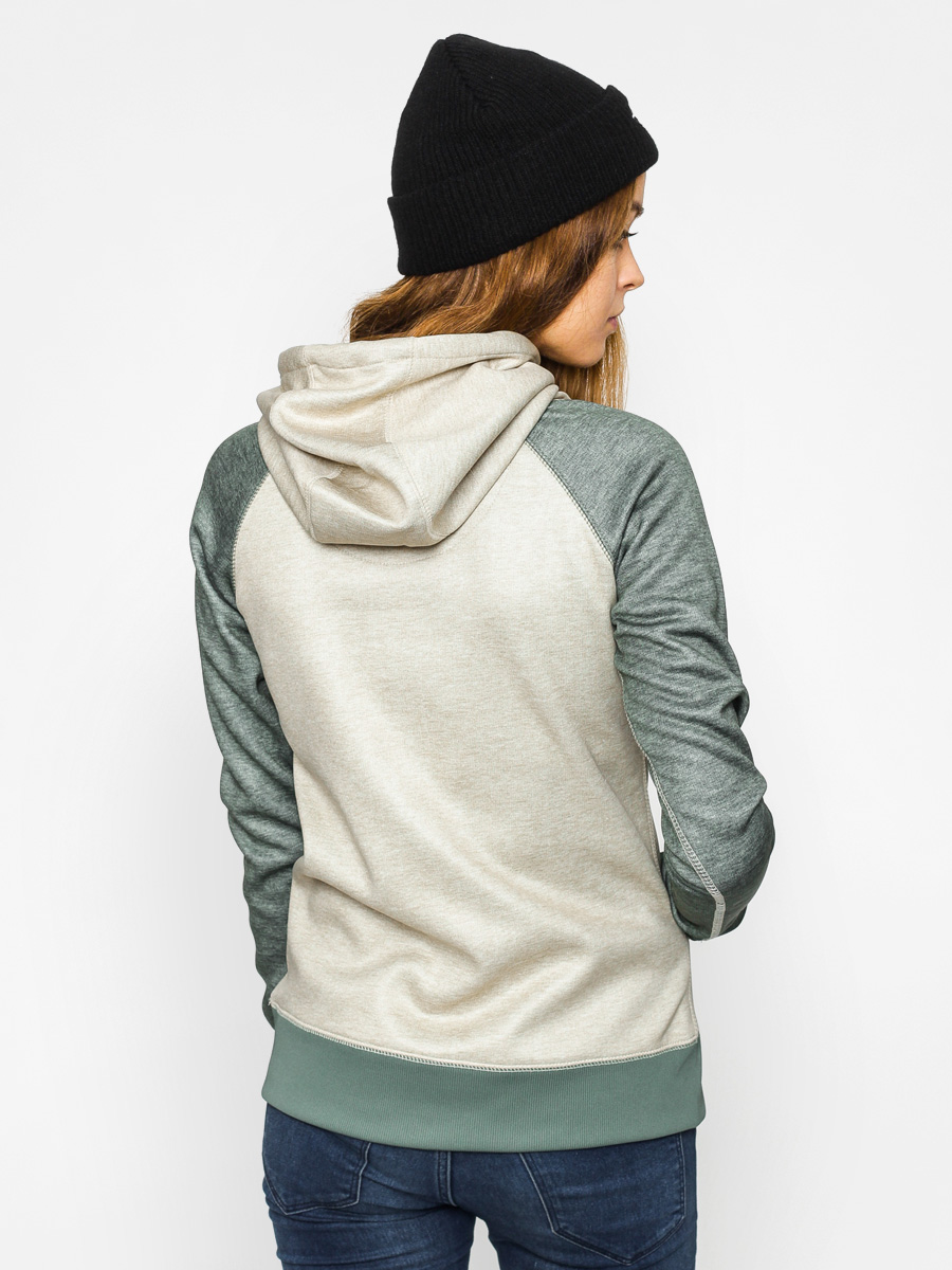 Womens Burton Hoodie Heron Pullover HD (canvas heather)