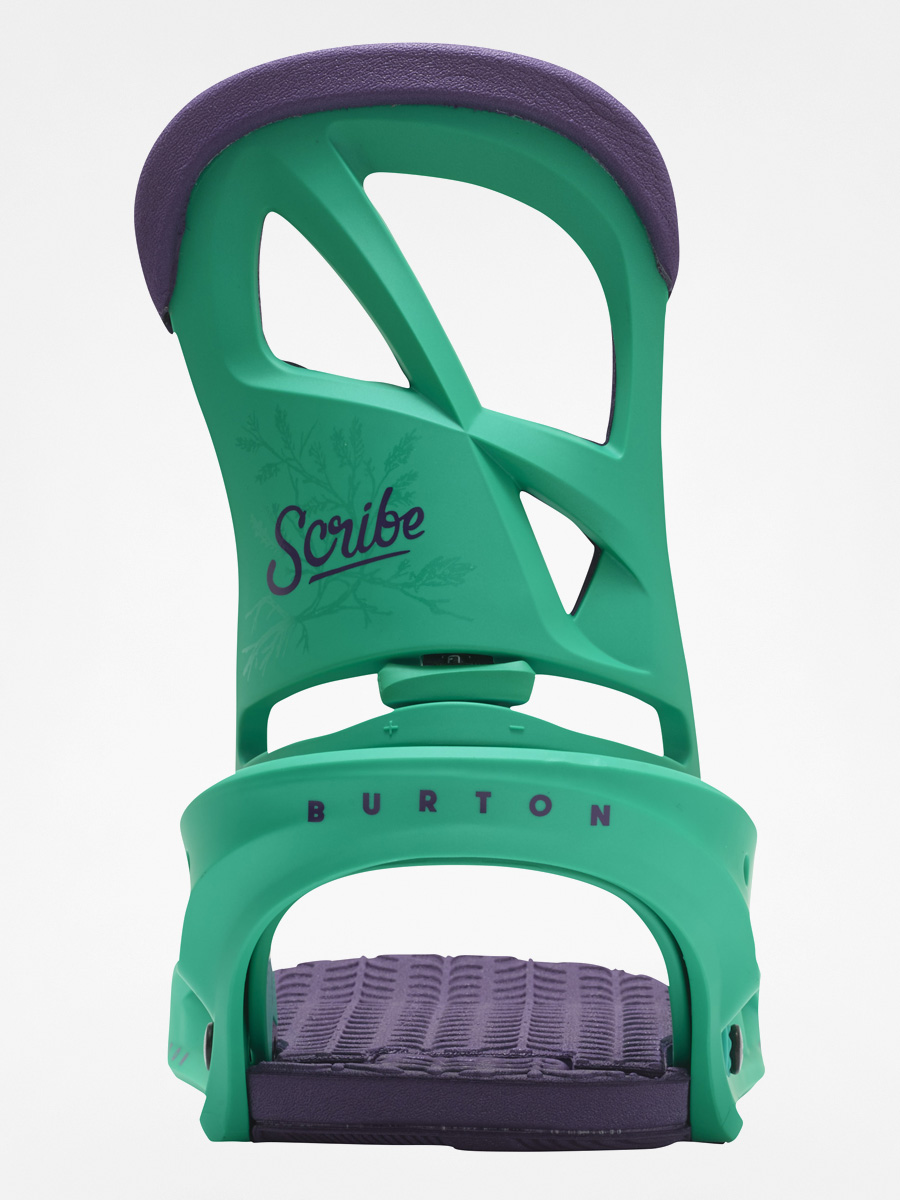 Womens Burton Snowboard bindings Scribe (50 shades of green)