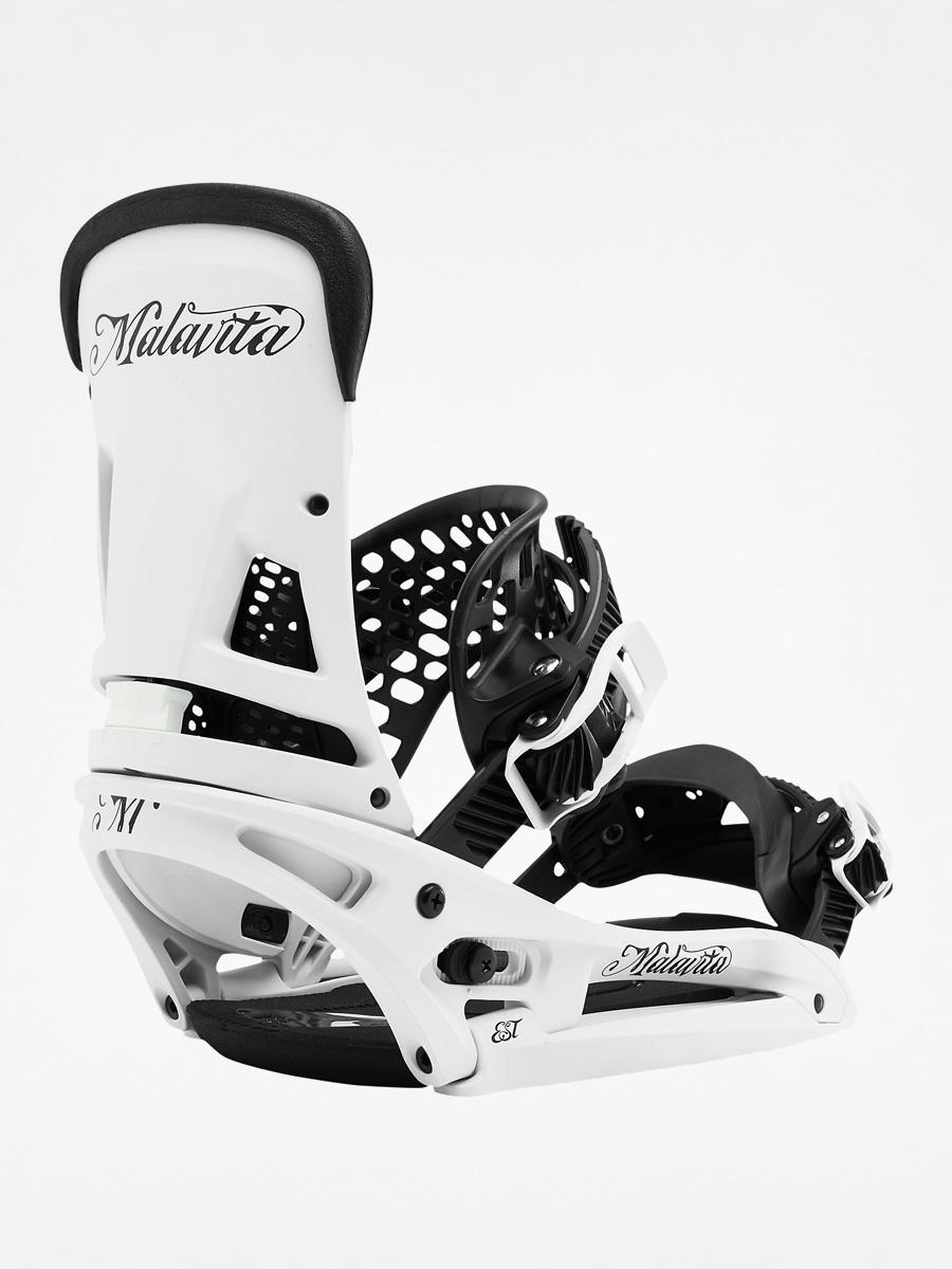 Burton Snowboard bindings Malavita Est (trooper white)