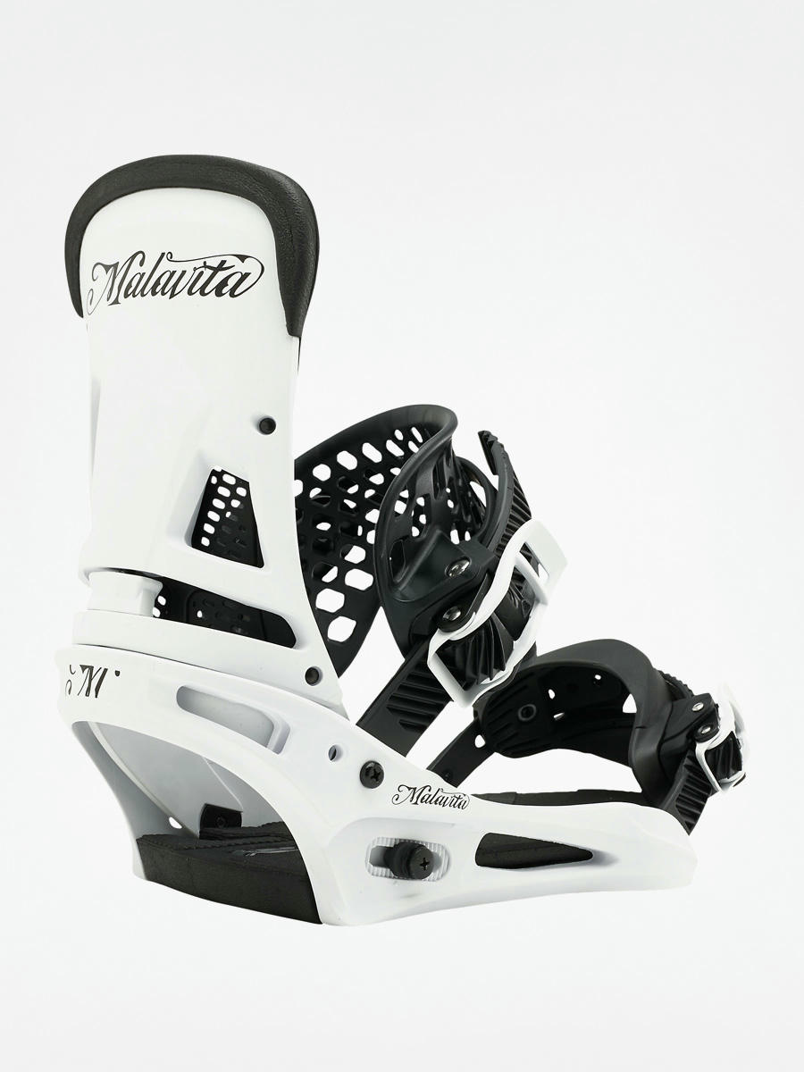 Burton Snowboard bindings Malavita trooper white