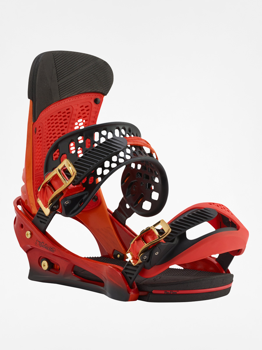 Mens Burton Snowboard bindings Malavita (sunburst)