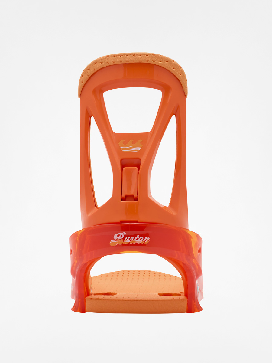 Mens Burton Snowboard bindings Freestyle (orange)