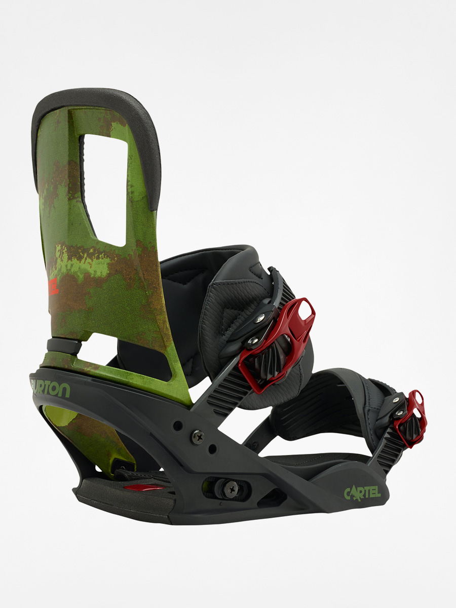 Mens Burton Snowboard bindings Cartel (black/camo)