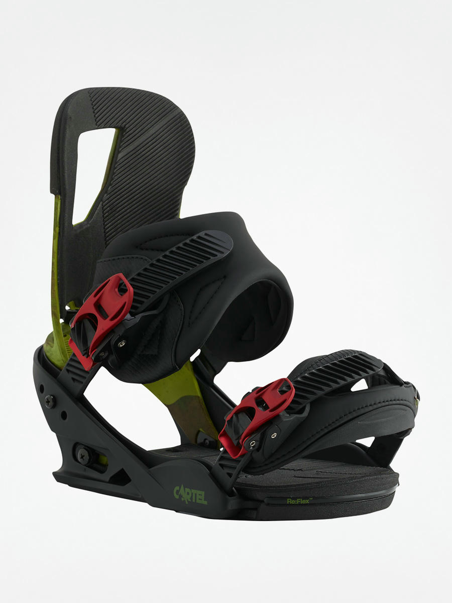 Mens Burton Snowboard bindings Cartel black camo