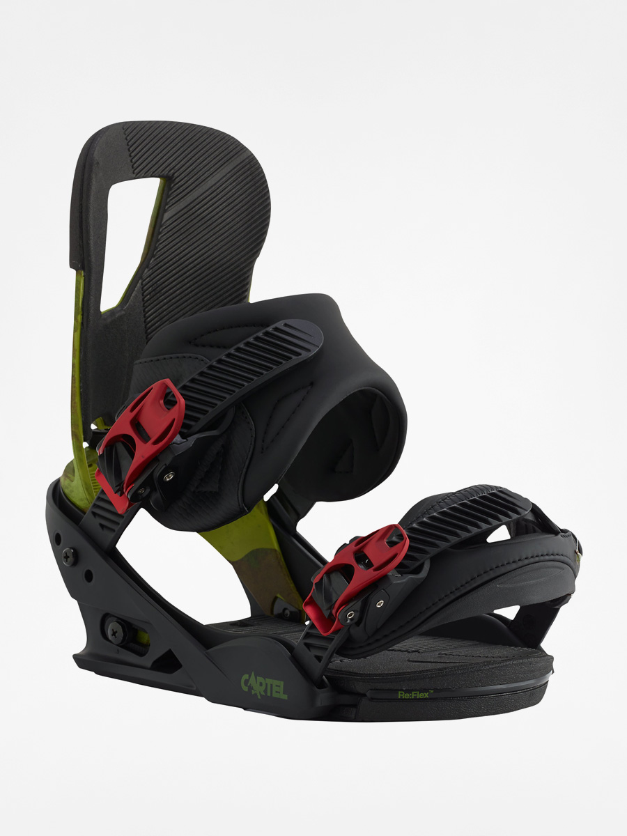 Mens Burton Snowboard bindings Cartel (black/camo)