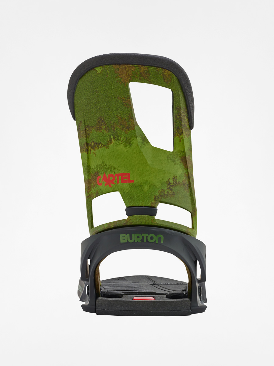 Mens Burton Snowboard bindings Cartel (black/camo)
