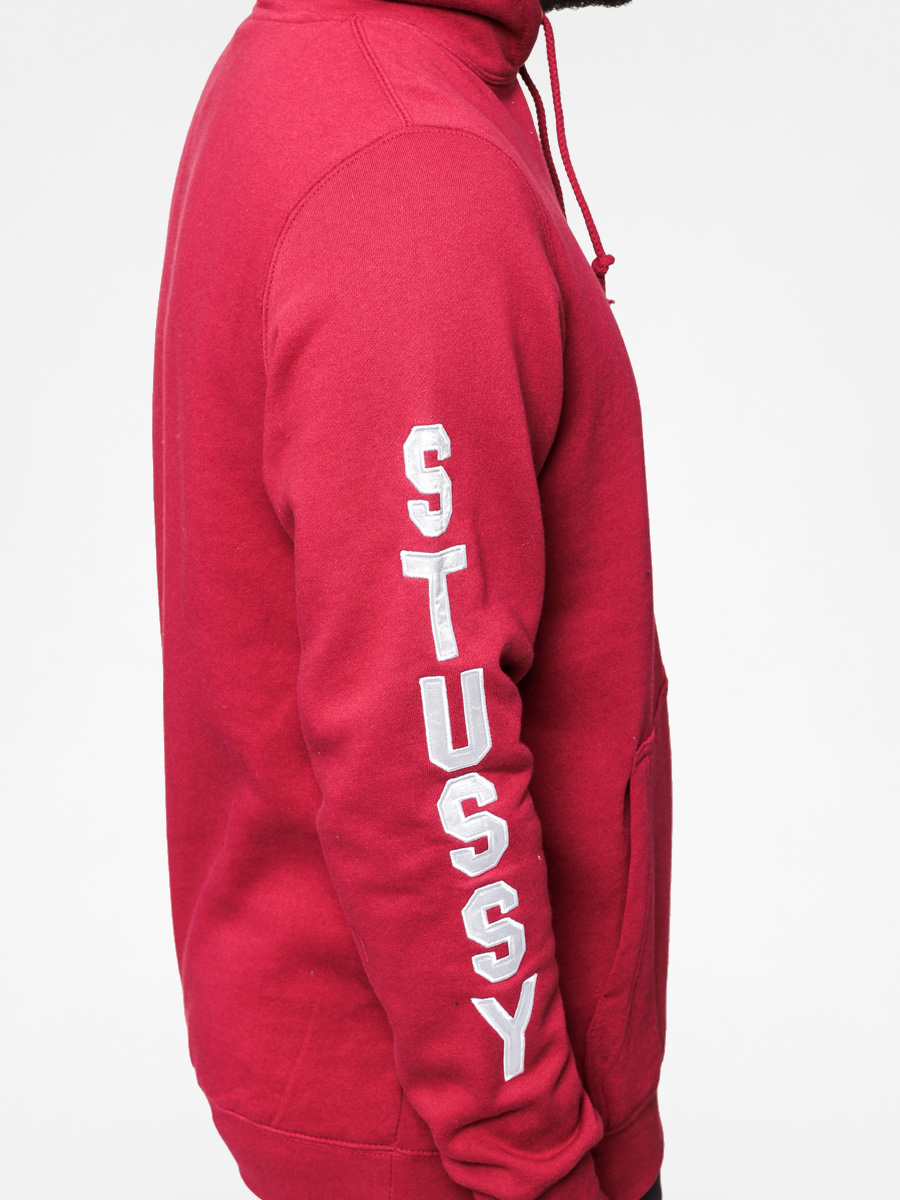 Stussy Hoodie S App HD (dark red)