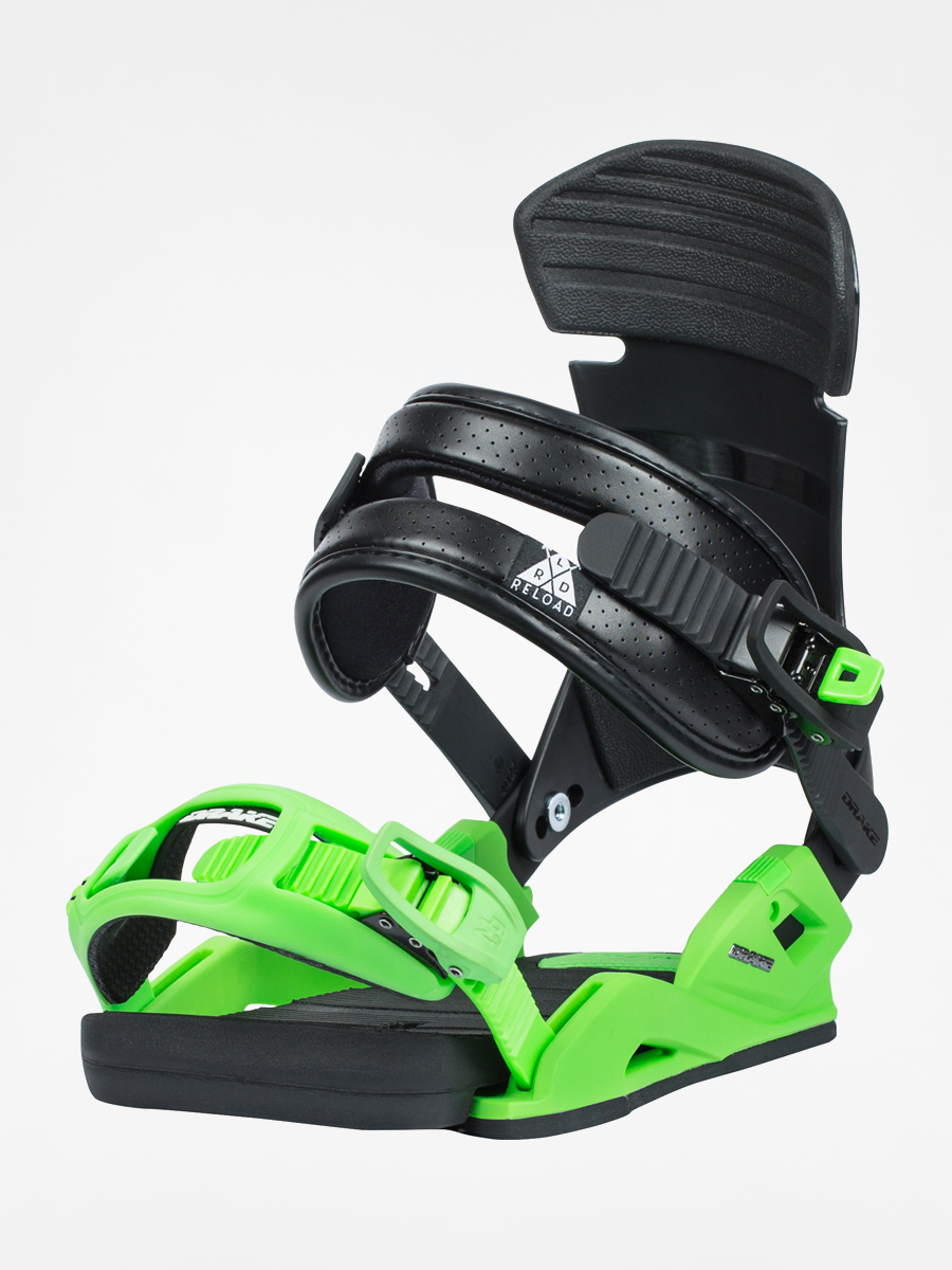 Mens Drake Snowboard bindings Reload (green/black)