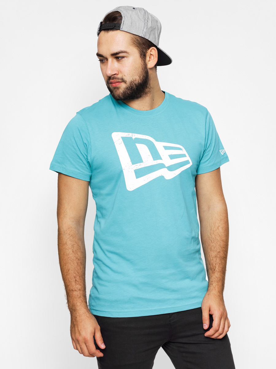 New Era T-shirt Essential Flag (teel)