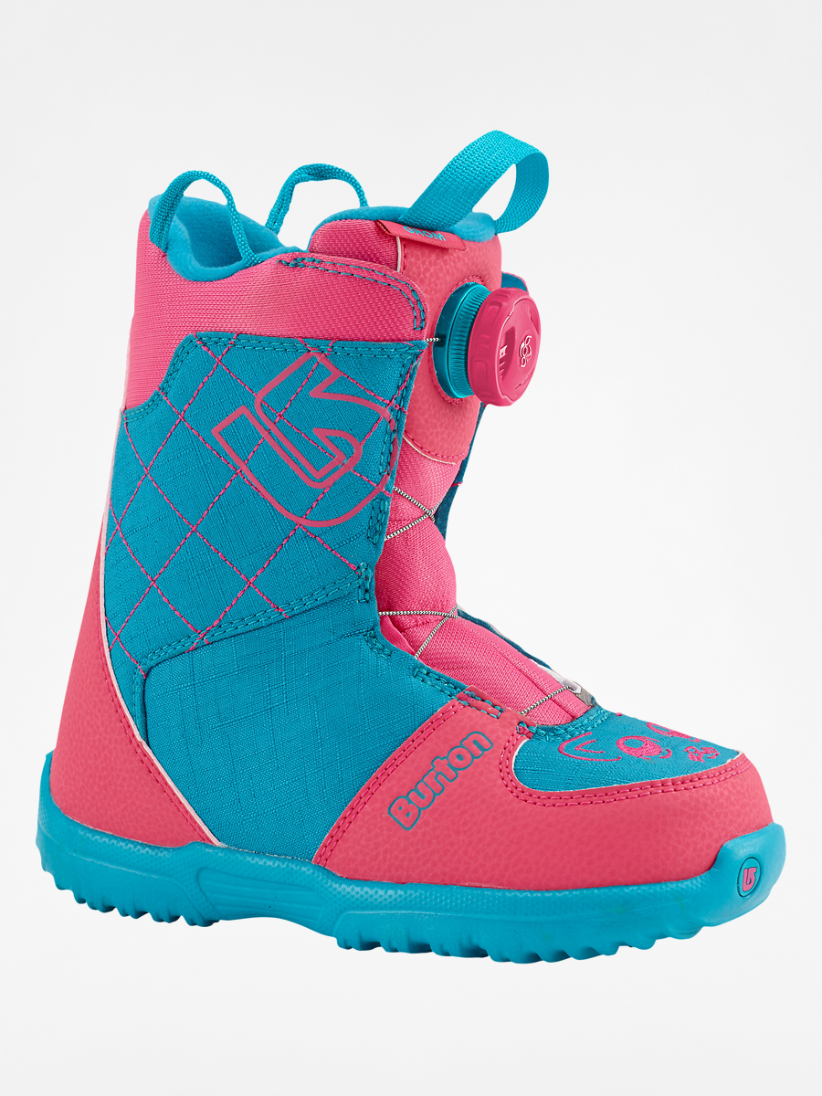 Burton Snowboard Boots Grom Boa pink teal burton-snowboard-boots-grom-boa-pink-teal