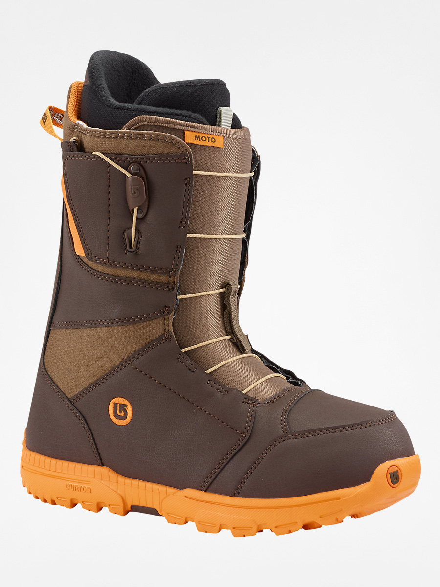 Mens Burton Snowboard boots Moto (brown/orange)