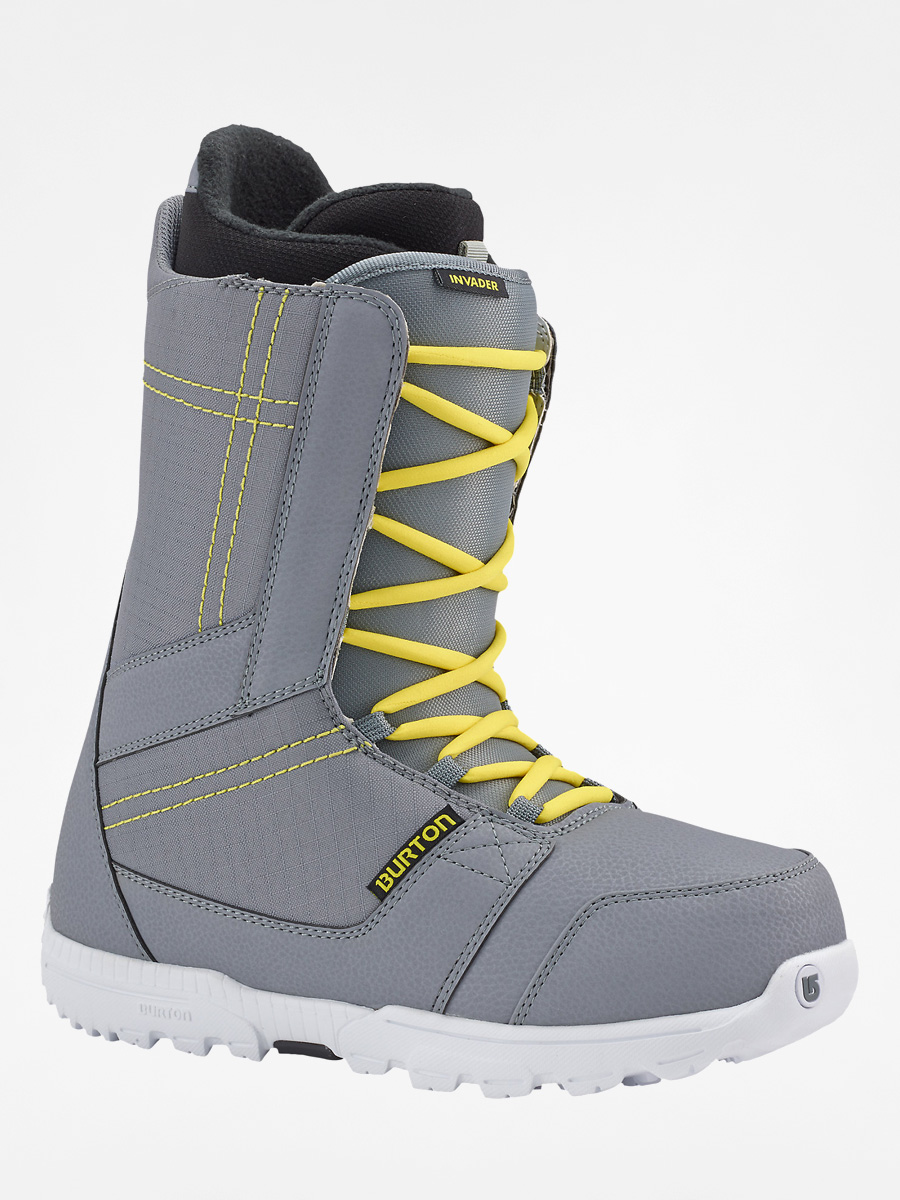 Mens Burton Snowboard boots Invader (gray/yellow)
