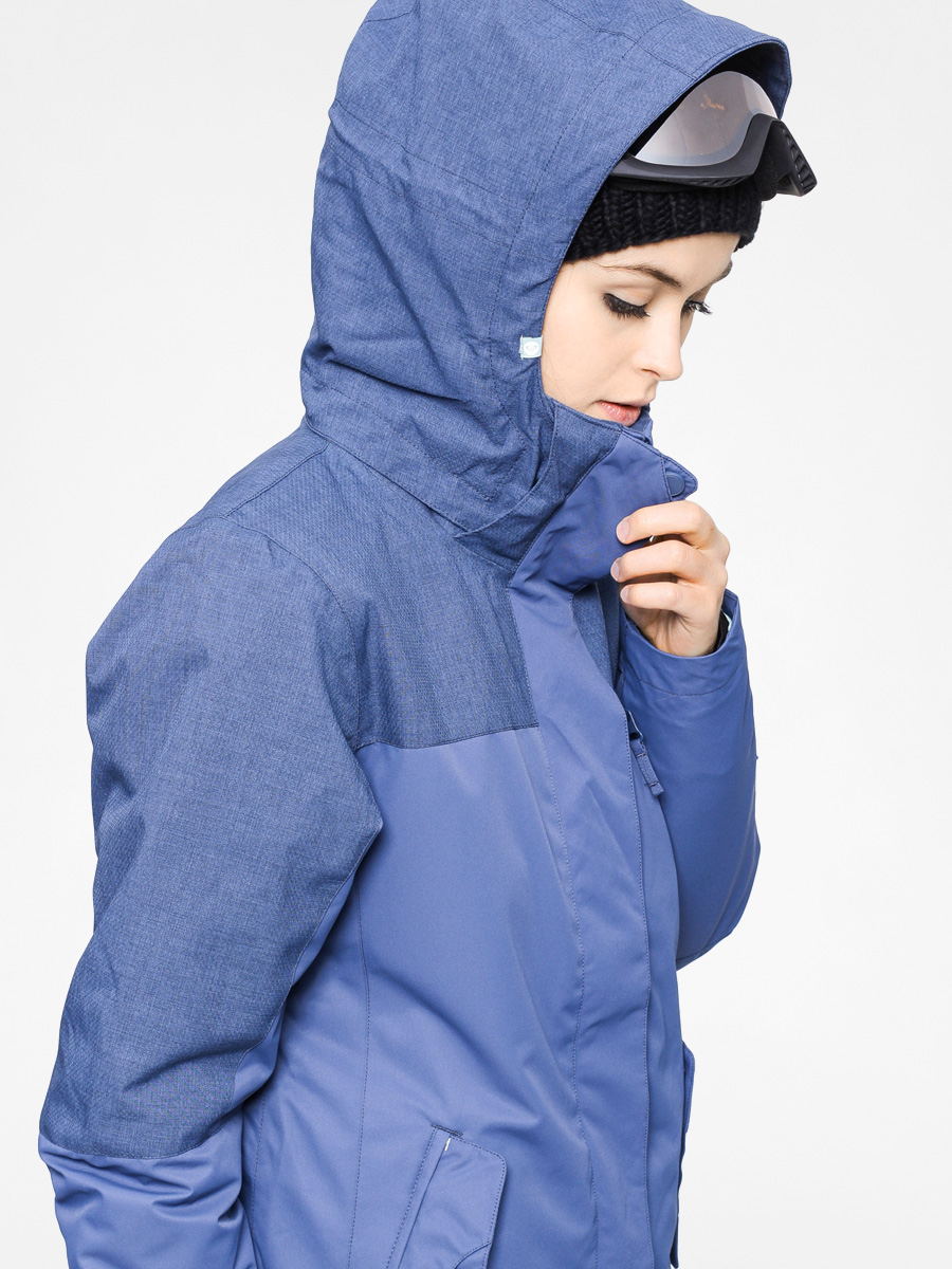 Damen Roxy Snowboard Jacke Jetty Solid (steel blue)