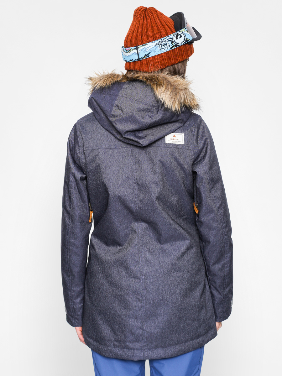 Womens Burton Snowboard jacket Hazel (denim)
