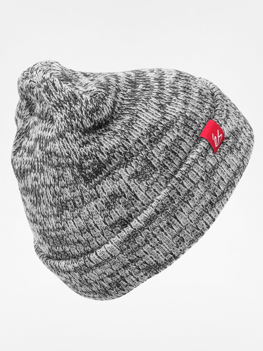 Es Mütze Block Beanie (grey/heather)