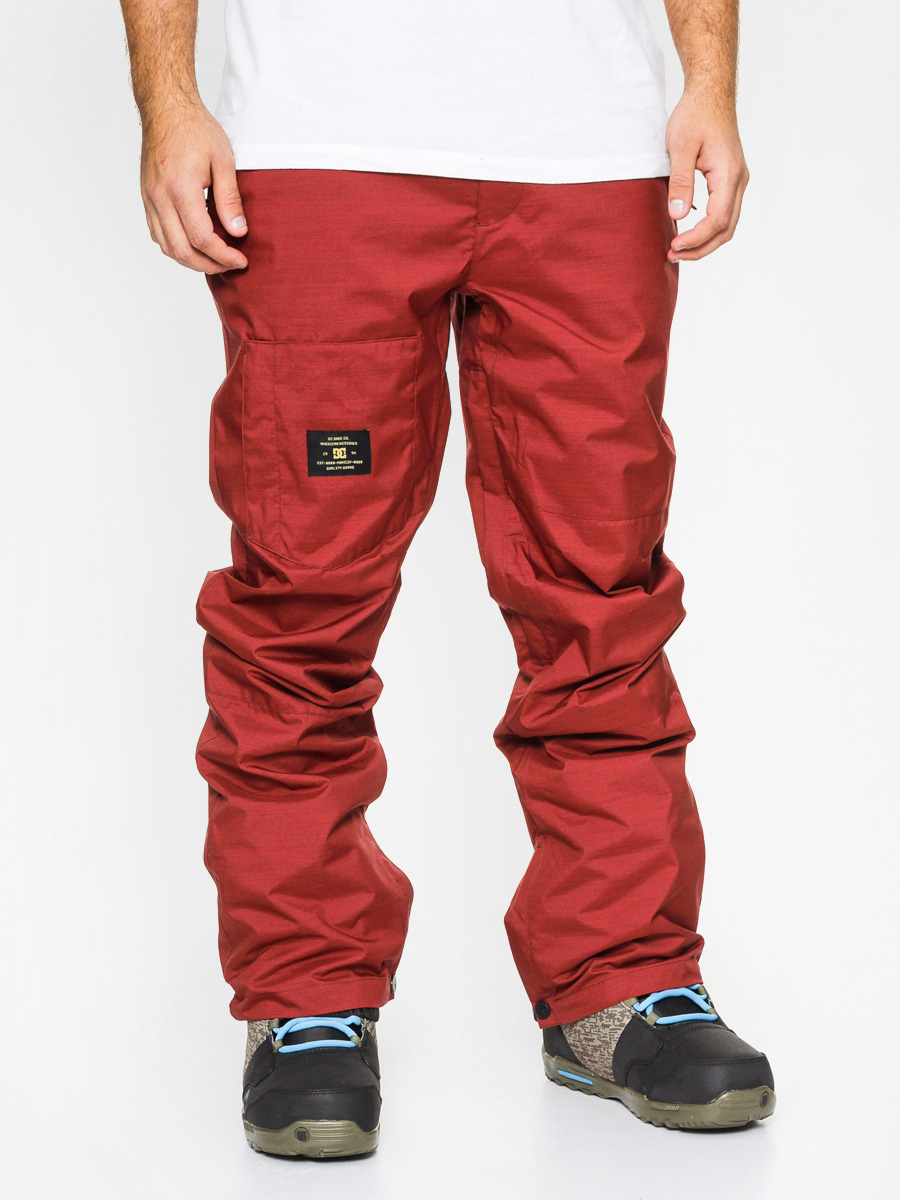 maroon snow pants