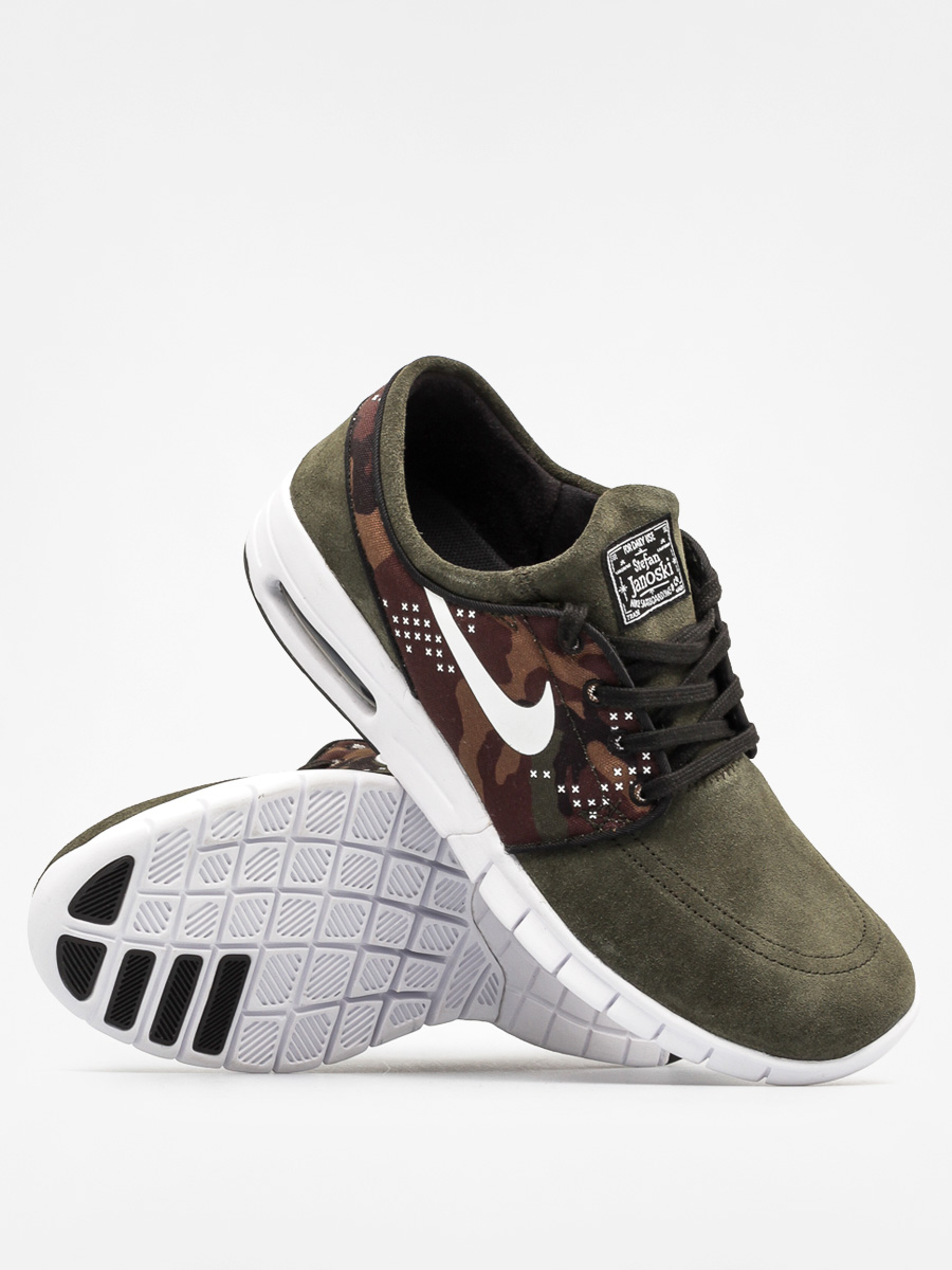 Nike Shoes Stefan Janoski Max L (sequoia/white black)