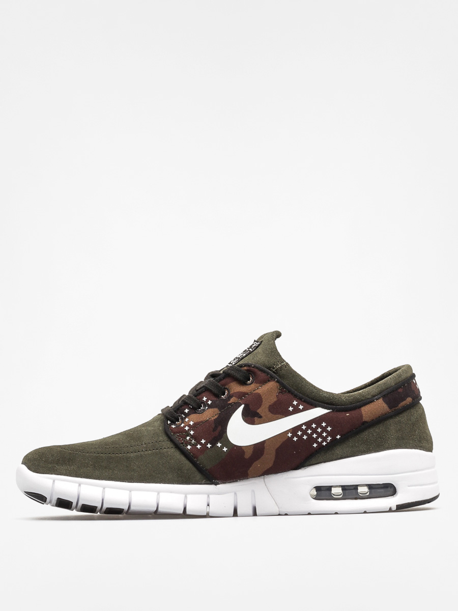 Nike Shoes Stefan Janoski Max L (sequoia/white black)