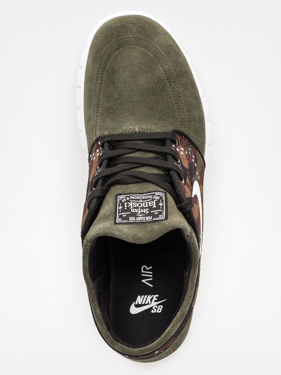 Nike Shoes Stefan Janoski Max L (sequoia/white black)