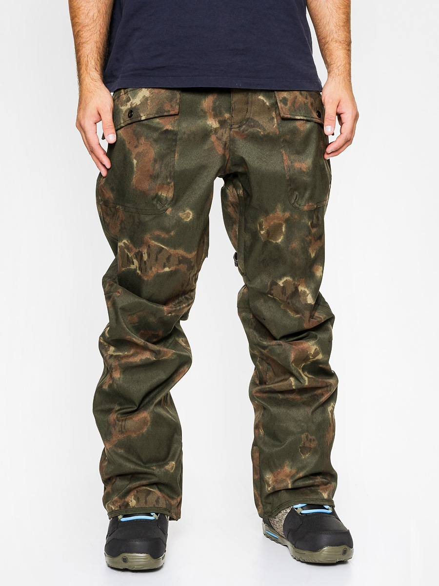 Mens Analog Snowboard pants Field (ink blot camo)