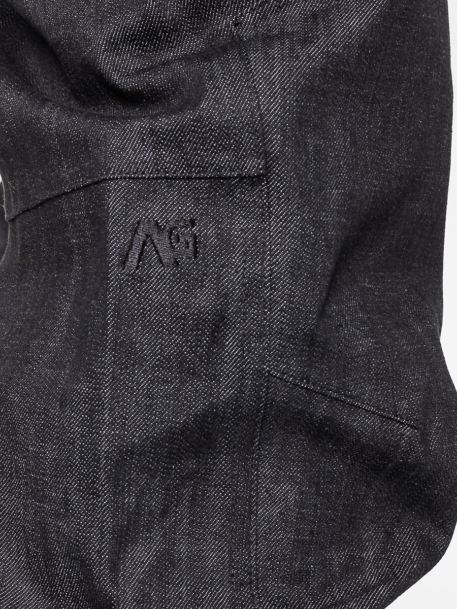 Herren Analog Snowboard Hose Remer (raw black denim)