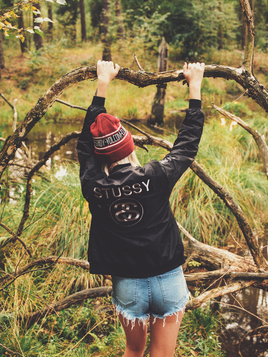 ジャケット・アウター Stussy ma-1 black Stussy MA-1 Jacket BK | Orfeo