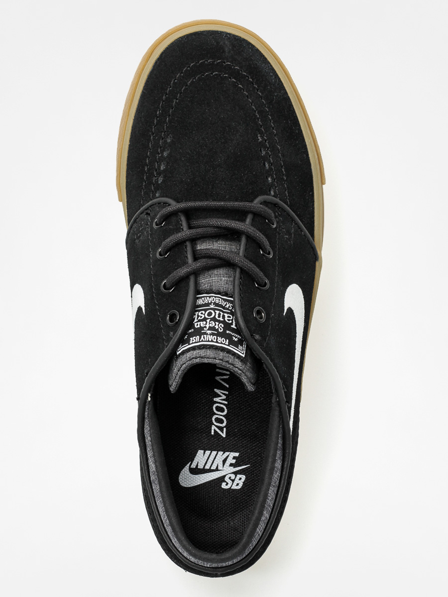 Nike Shoes Zoom Stefan Janoski (black/white gum light brown)