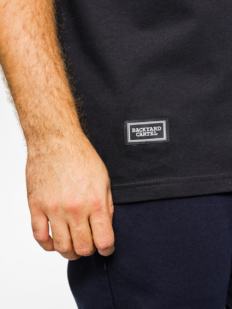 Backyard Cartel T-shirt Label Logo (black)