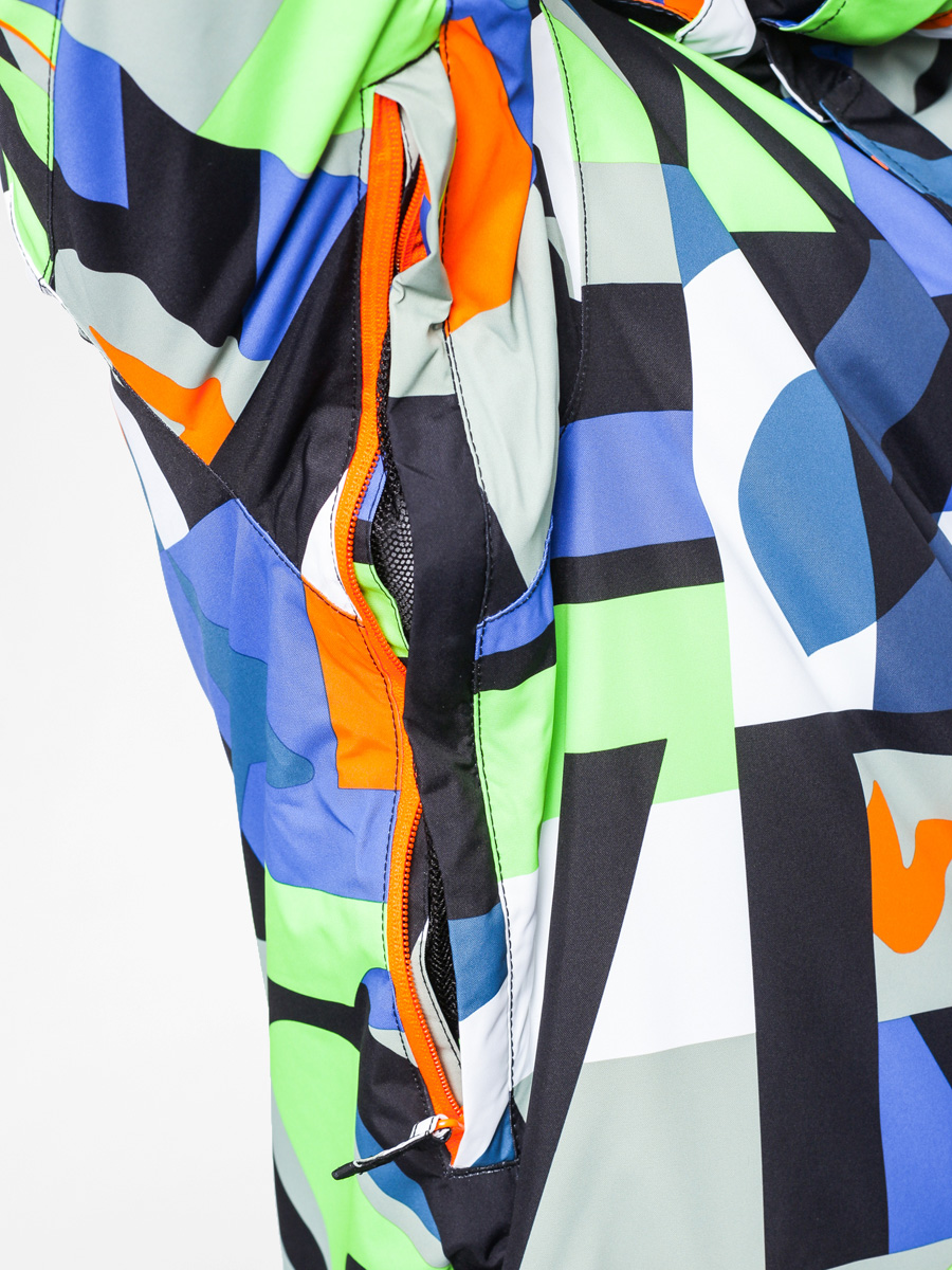 Mens Quiksilver Snowboard jacket Mission Print (multi)