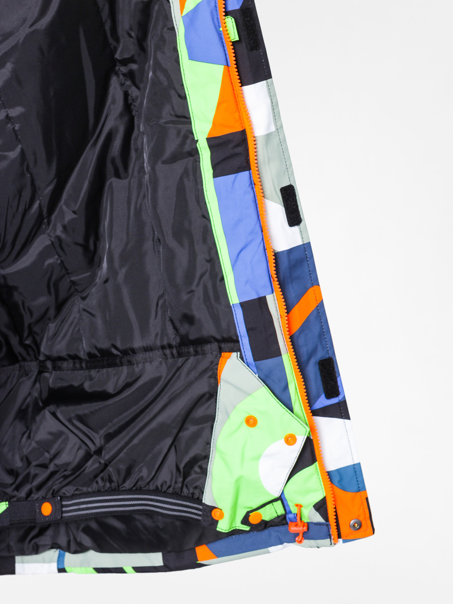 Mens Quiksilver Snowboard jacket Mission Print (multi)