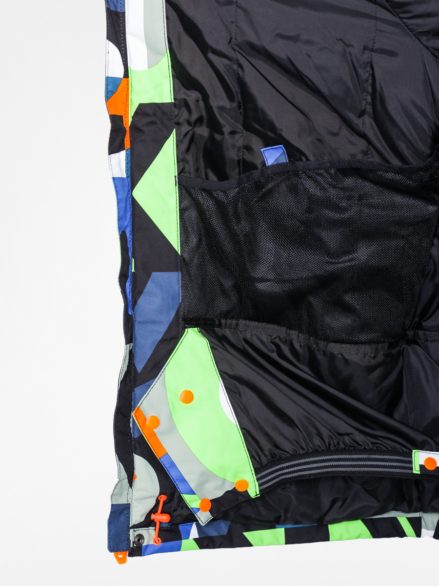 Mens Quiksilver Snowboard jacket Mission Print (multi)