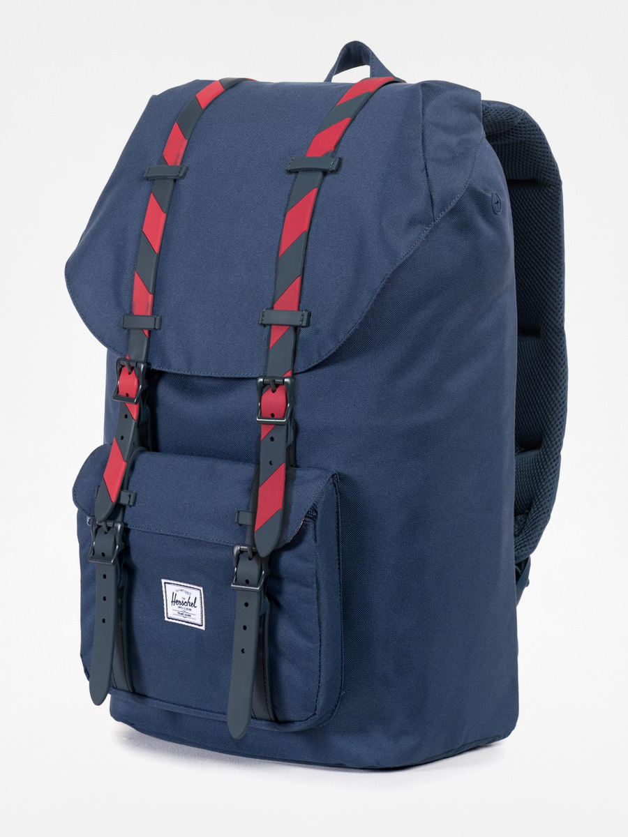 Herschel Supply Co. Backpack Little America (navy/red stripe 23,5l)