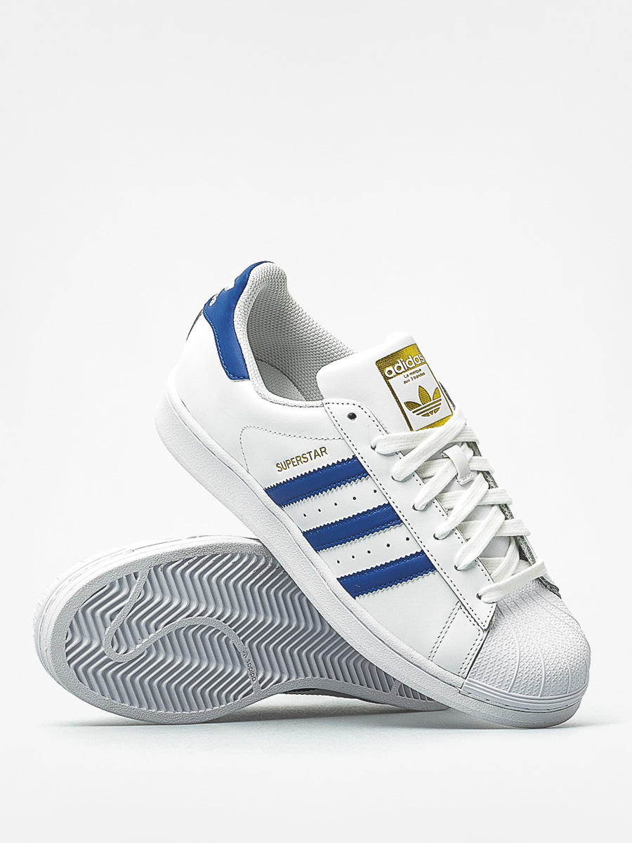 adidas Shoes Superstar Foundation (ftwwht/croyal/ftwwht)