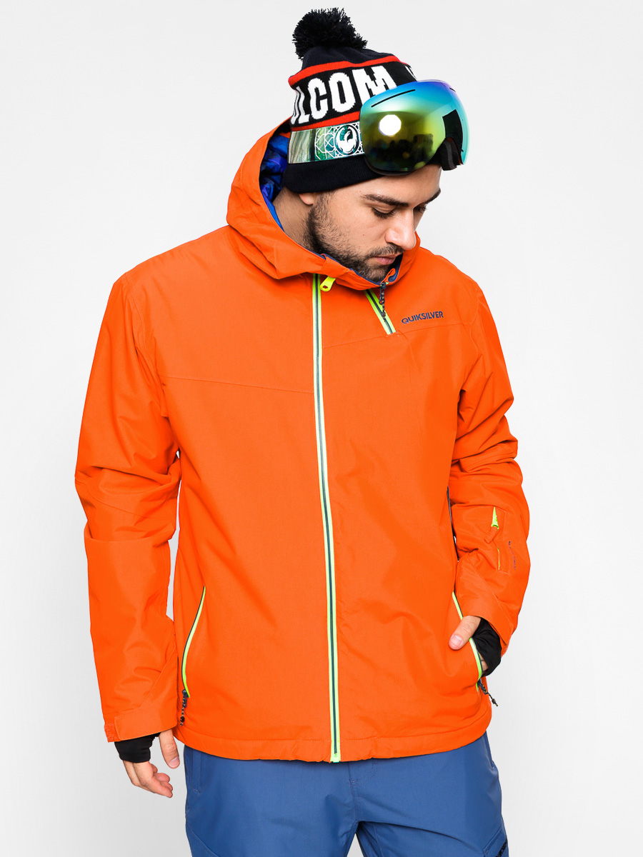 Herren Quiksilver Snowboard Jacke Zone (orange/yellow)