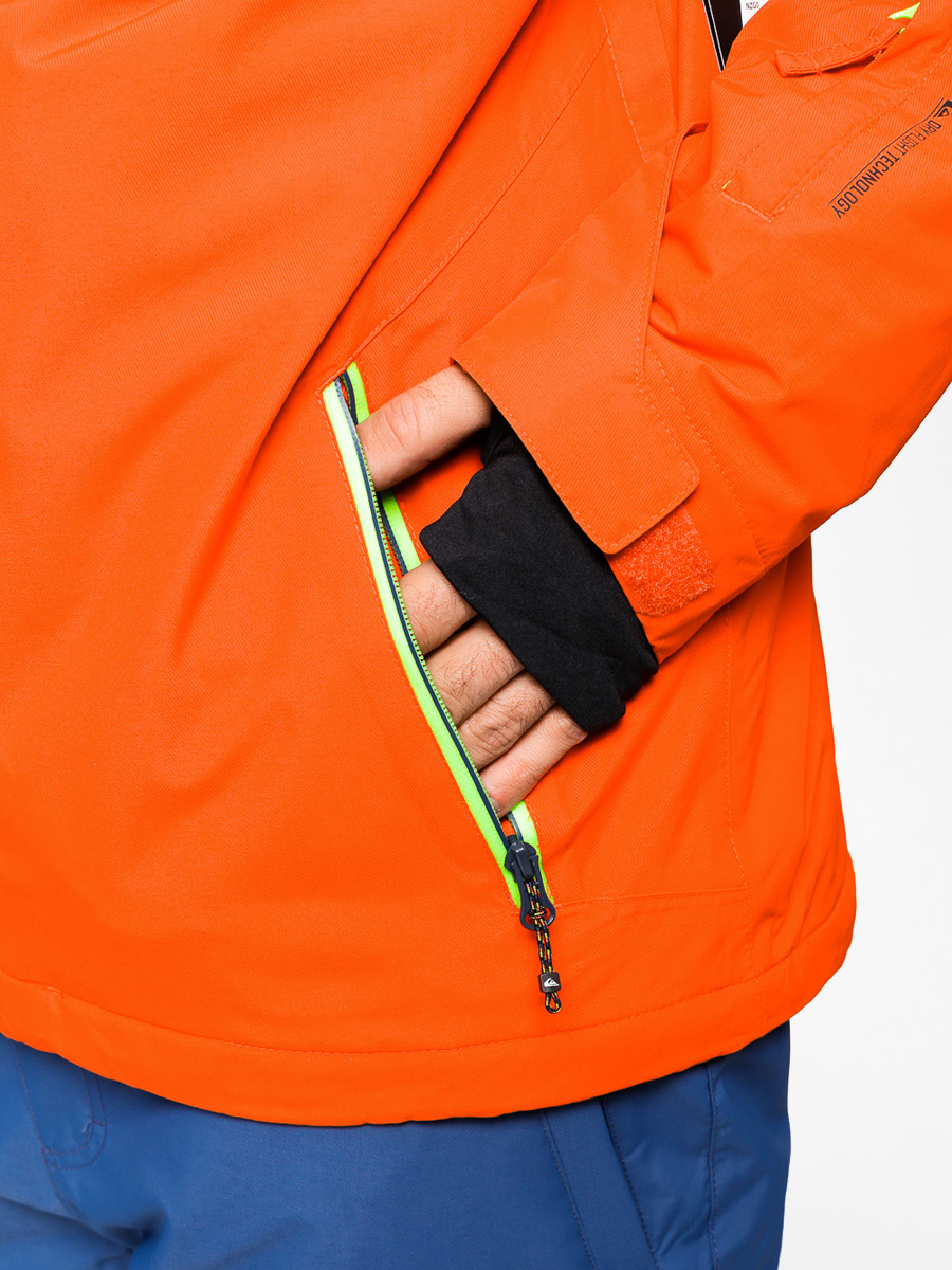 Herren Quiksilver Snowboard Jacke Zone (orange/yellow)