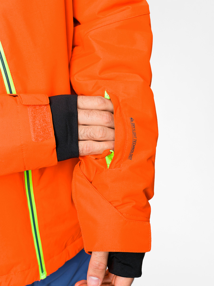 Herren Quiksilver Snowboard Jacke Zone (orange/yellow)