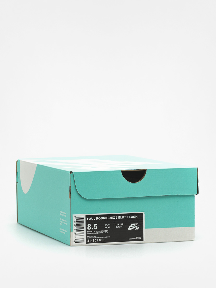 Nike Shoes Paul Rodriguez 9 Elite Flash (black/black lt crimson)